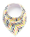 SET 2 Girls 5 Baby Bibs Bandana Handkerchief for Infant Drooling Teething Super Absorbent Bibs Age 0-24M